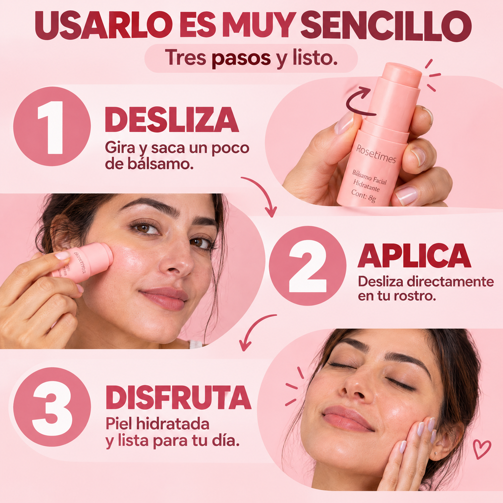 Rosetimes® Bálsamo Hidratante Suave 8g