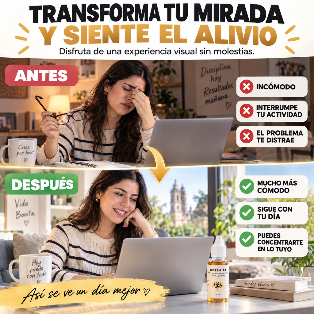 VisiónClara® Suero Ocular Miel 20ml