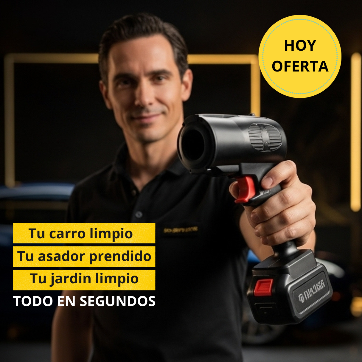 AirTool: Soplador De Aire Inalambrico Recargable