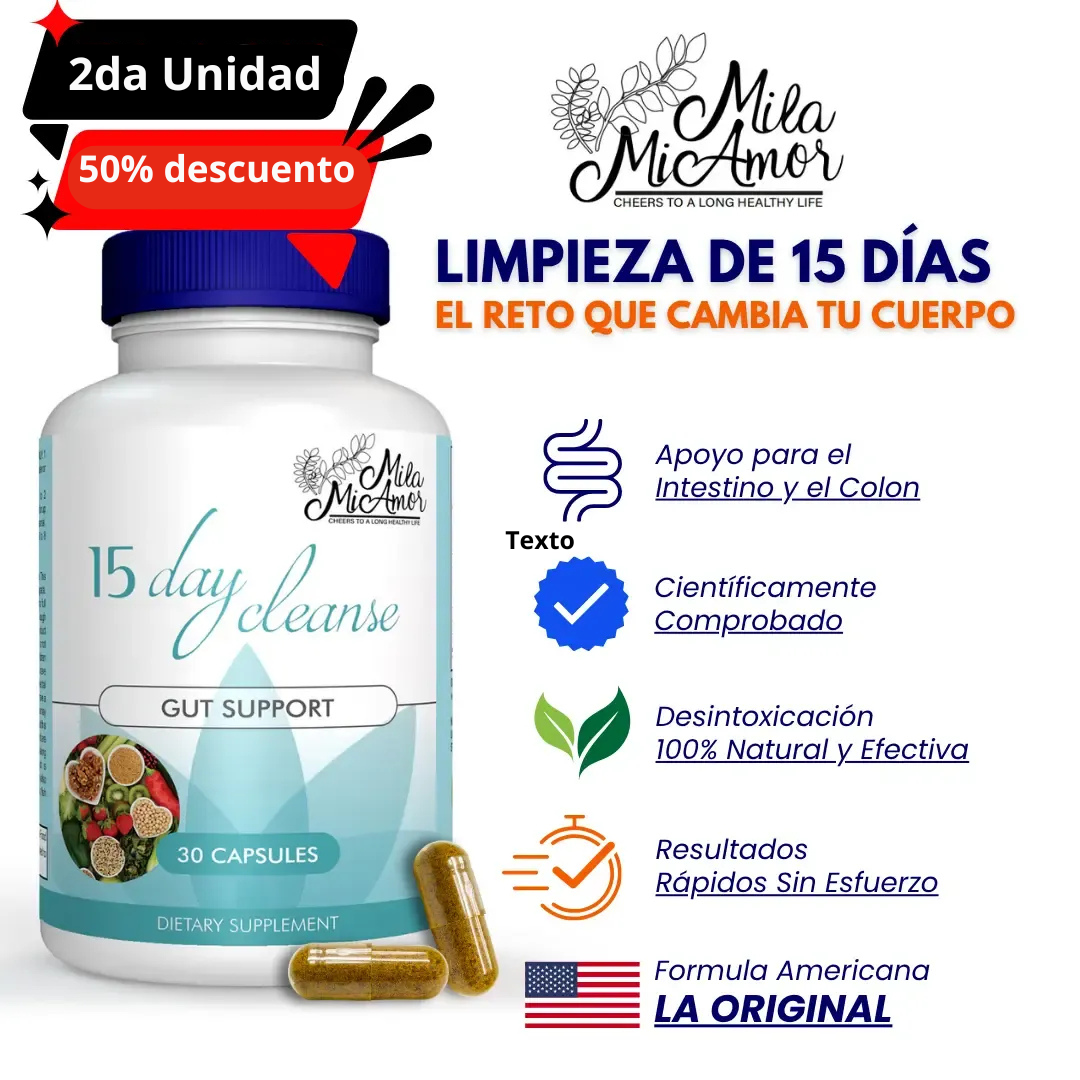 15 días Détox: Renueva tu cuerpo y energía en 15 días