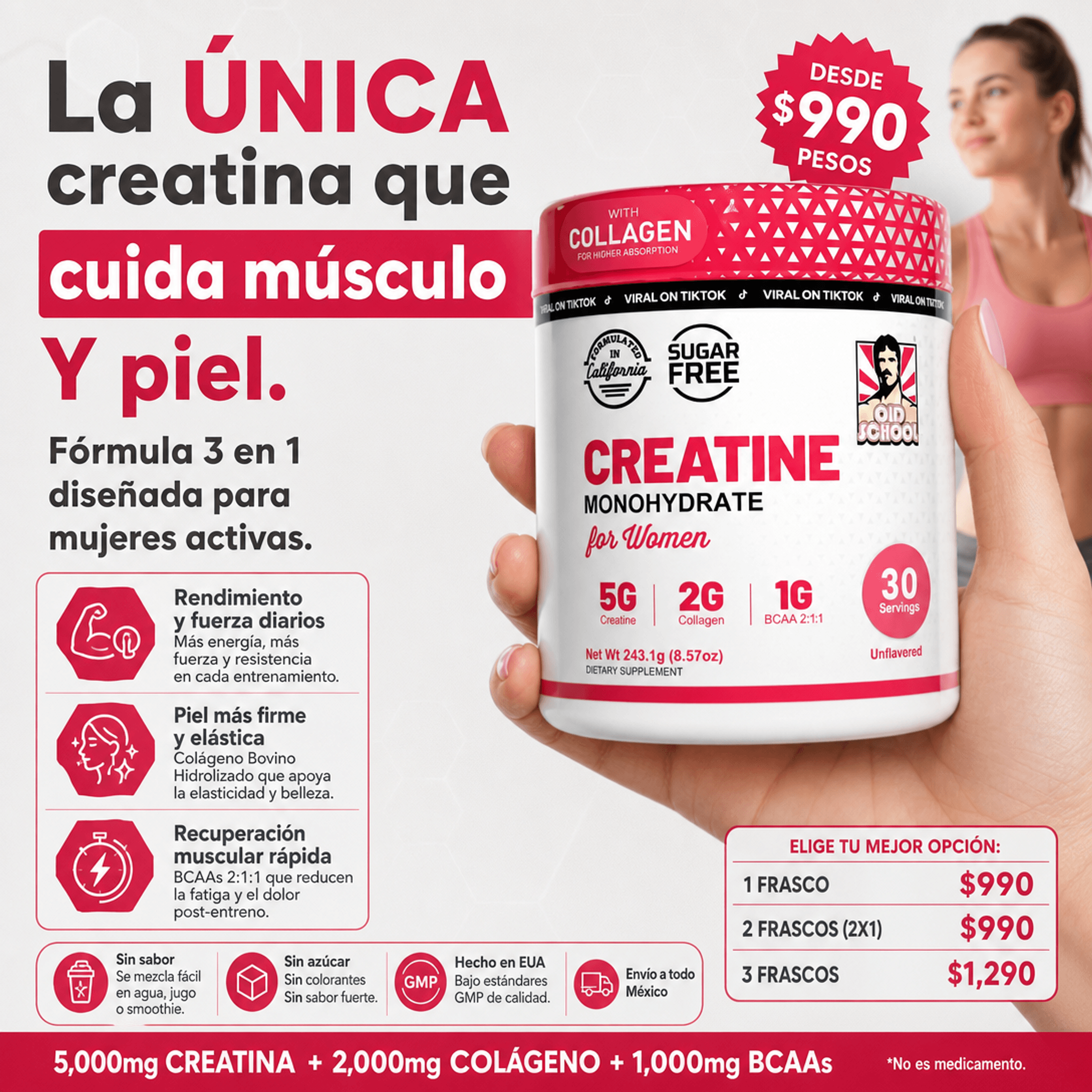 CREATINA OLD SCHOOL
