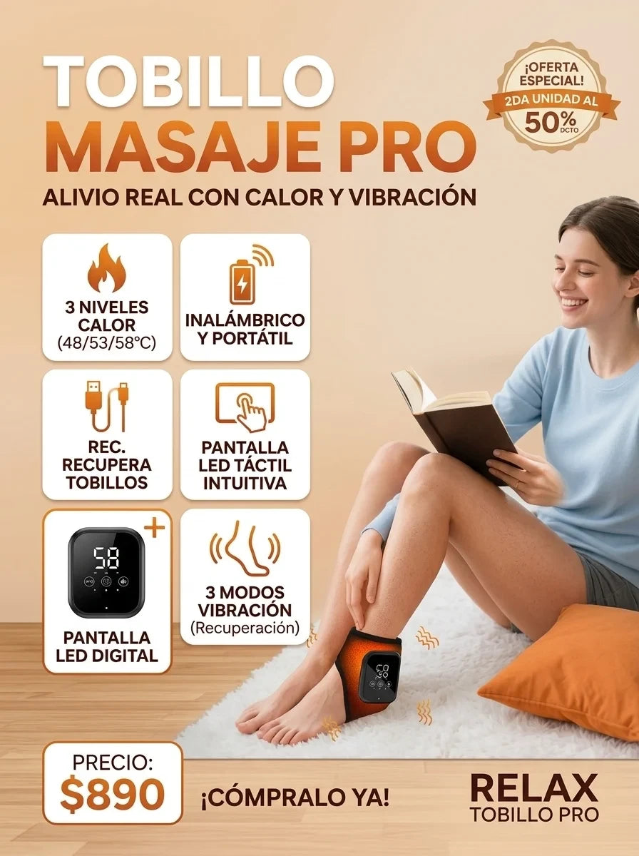 Tobillera Recargable Masajeador