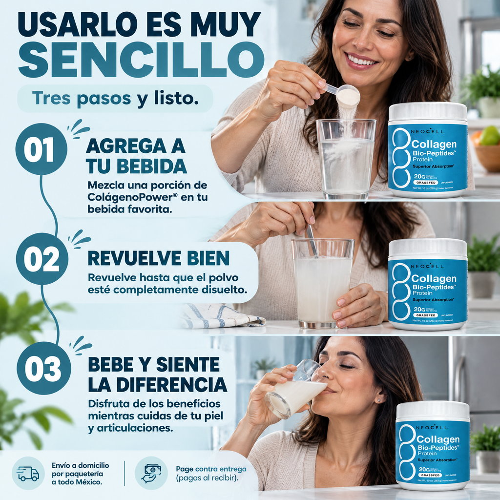 ColágenoPower® Suplemento Bio-Péptidos 567g