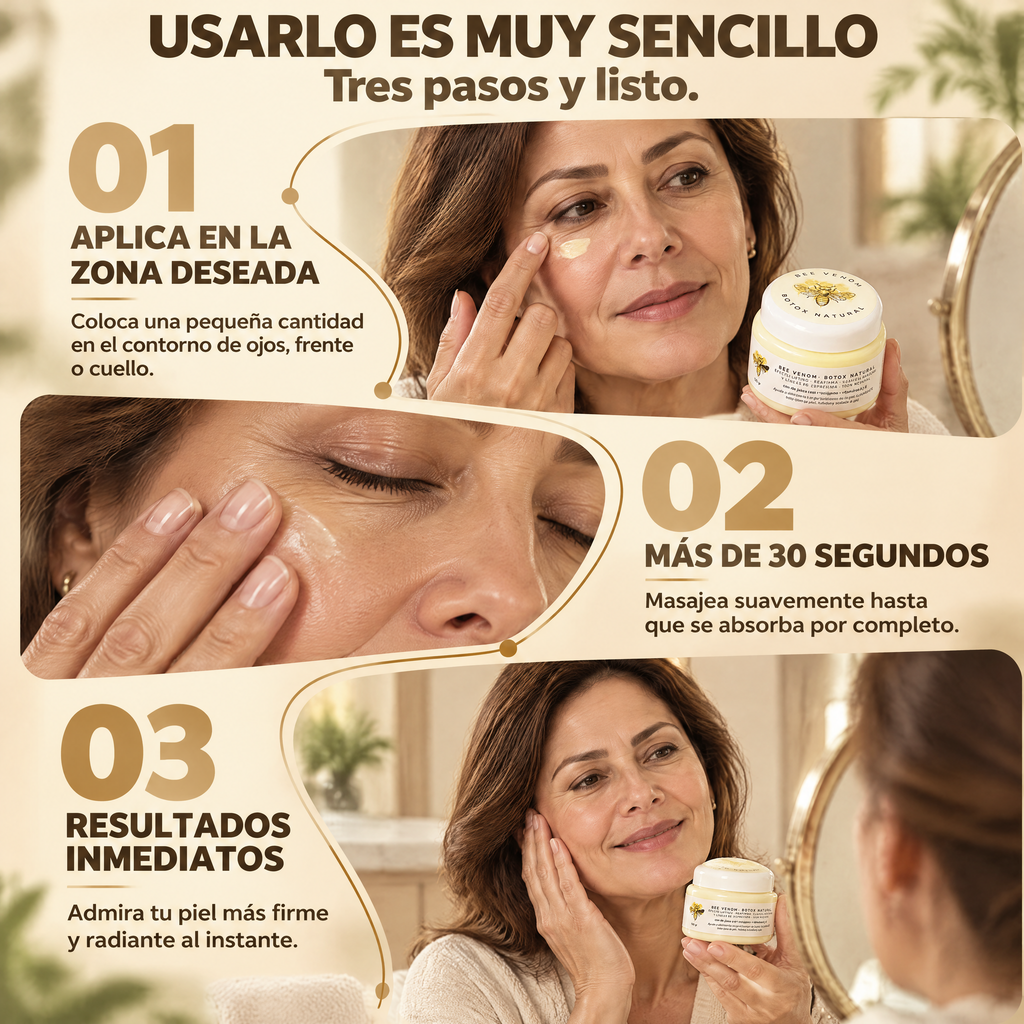 Crema de Abeja  BeeVenom Firmeza