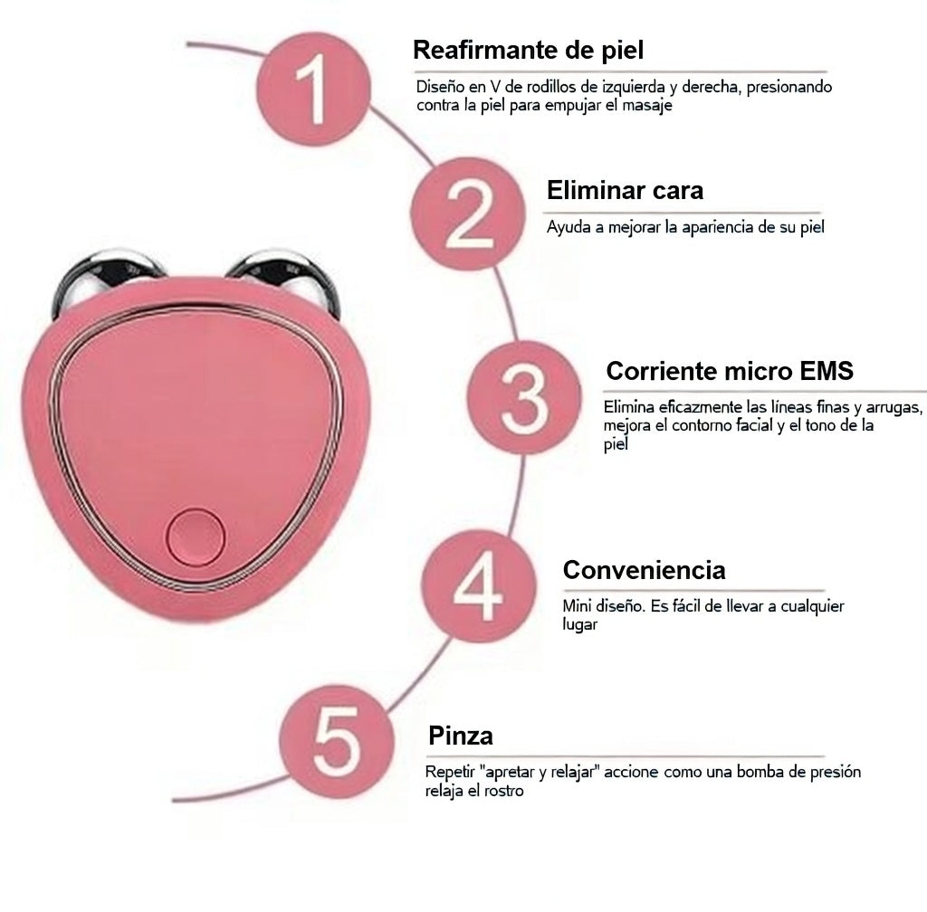 Estiramiento Facial Portatil + Colageno Reafirmante