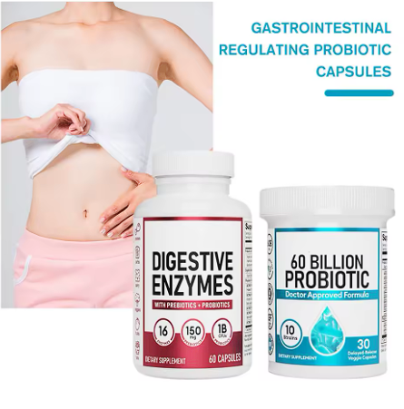 Enzimas Digestivas: renueva tu cuerpo y energía (  1 Probiótico incluido )