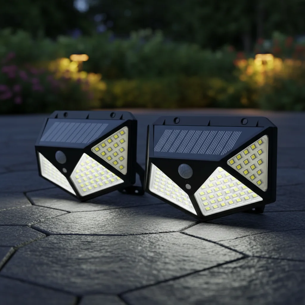 2x1 ILUMINA Y PROTEGE TU HOGAR. LAMPARAS SOLARES CON SENSOR DE MOVIMIENTO