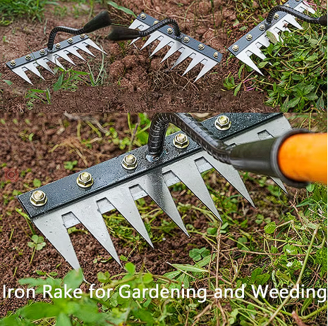 RASTRILLO ANTI-MALEZAS:  Solución para un jardín limpio y saludable