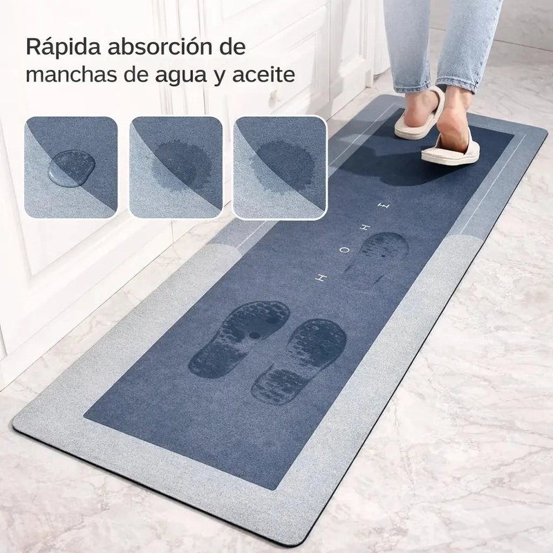 Set De Tapetes Antideslizantes Absorbentes - ¡Hogar Siembre Seco y Seguro!