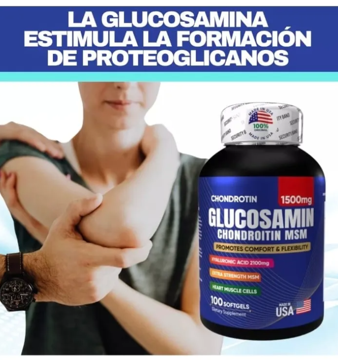 GlUCOSAMINA AVANZADA Condroitina: LIBERTAS Y CONFORT ARTICULAR