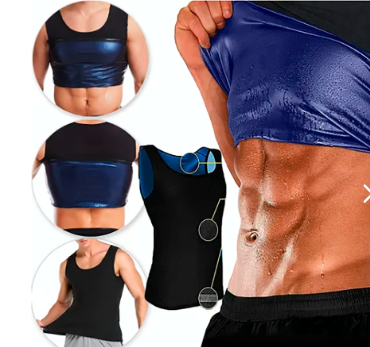 FAJA SAUNA HOMBRE MOLDEADORA CHALECO