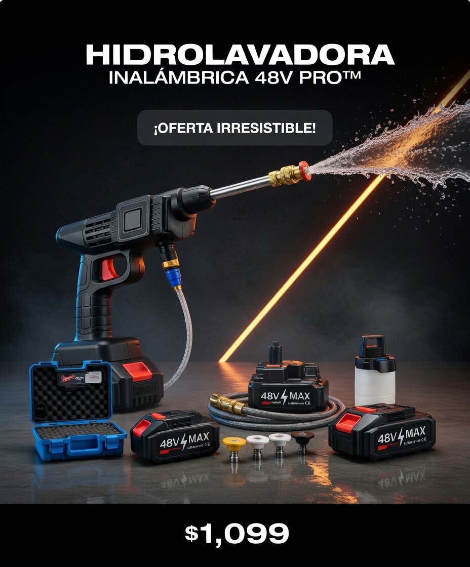 HIDROLAVADORA INALAMBRICA AUTOMATIC