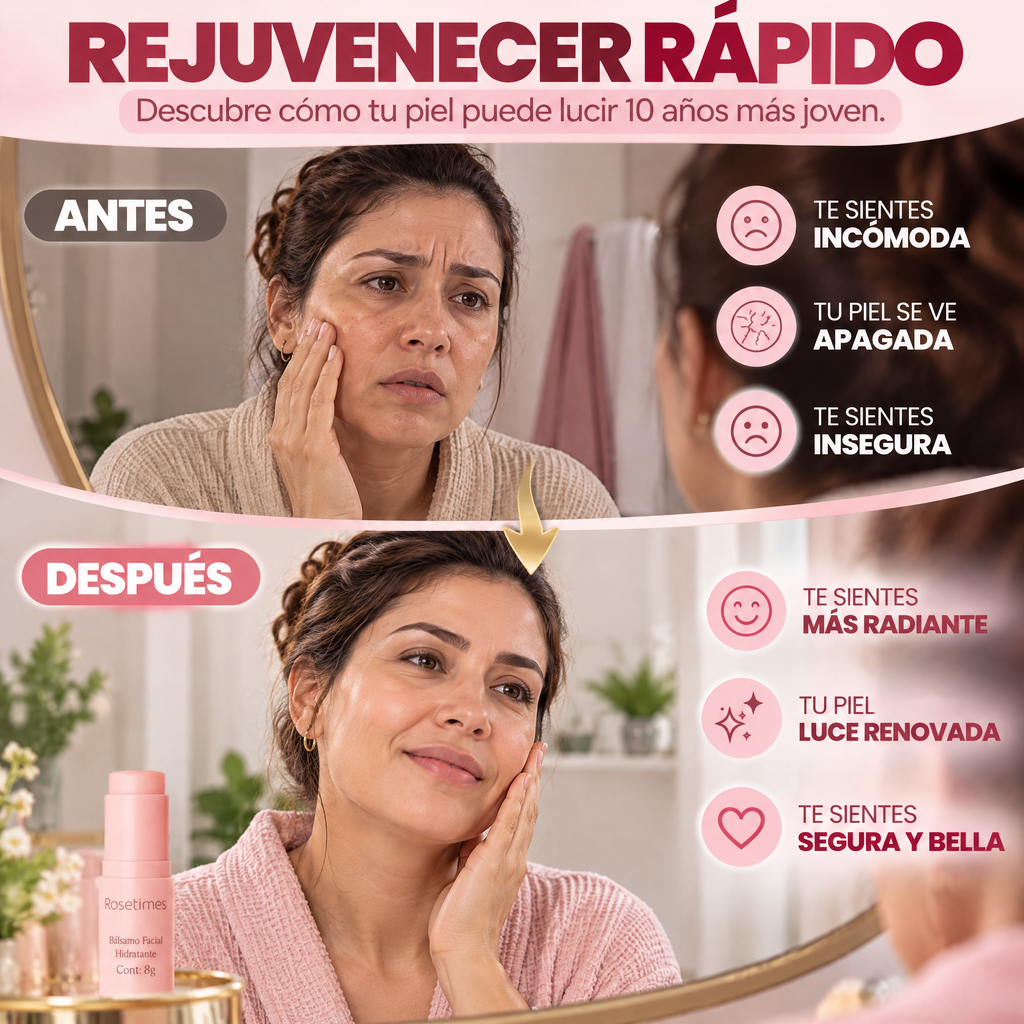 Rosetimes® Bálsamo Hidratante Suave 8g