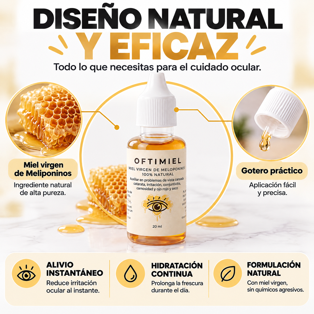 VisiónClara® Suero Ocular Miel 20ml