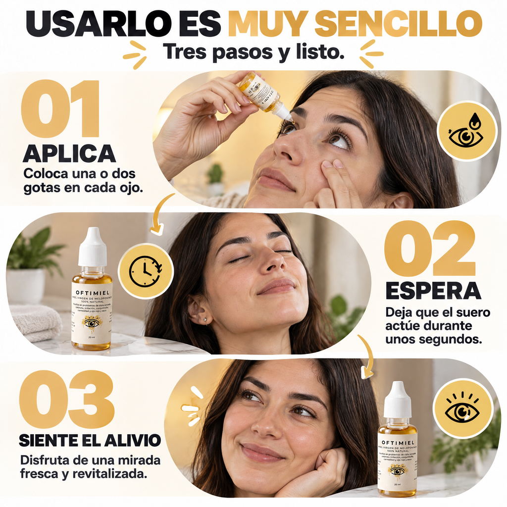 VisiónClara® Suero Ocular Miel 20ml